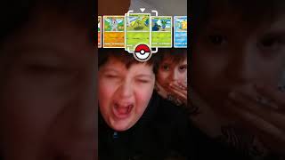 Pulling pokemon cards with my cousin [upl. by Rabi]