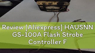 Review Aliexpress HAUSNN GS100A Flash Strobe Controller Flasher Module For Car LED Brake Stop Li [upl. by Buote]