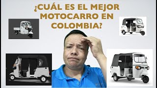 ¿Cuál es el mejor motocarro en Colombia [upl. by Beck]