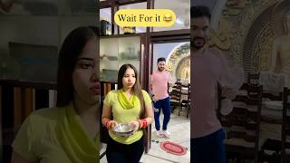 Kitchen mein vanshika ko dara diya 😂 youtubeshorts shortsvideo shorts [upl. by Isyad]