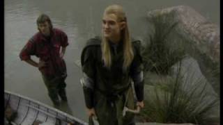 LOTR Fellowship of the Ring DVD Orlando Bloom Featurette [upl. by Lancelle]