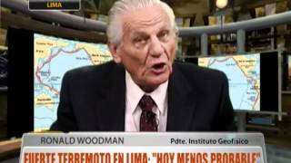 Fuerte terremoto en Lima quotHoy menos probablequot [upl. by Palm962]