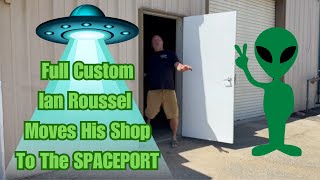 Full Custom Ian Roussel Gives You A Tour Of His NEW SHOP And ICONIC Location 👽👽 [upl. by Thury]