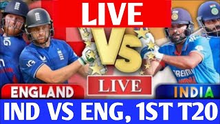 IND VS ENG 1ST T20 Conform playing 11  INDIA VS ENGLAND LIVE Details MATCH TODAY [upl. by Ariuqahs899]