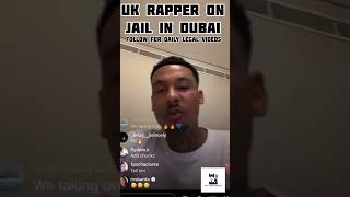 UK rapper Fredo talks about Dubai arrest and time in Jail London [upl. by Uhsoj]