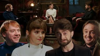 Harry Potter Reunion Trailer Emma Watson TEARS UP Reuniting With CoStars [upl. by Lexie]