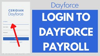 How To Login to Dayforce Payroll Account 2022  Dayforce Login  dayforcehcmcom Login [upl. by Arnuad572]