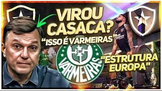 ⚠️MAURO CEZAR INDIGNADO COM ROUBO PRÓ PALMEIRAS  BOTAFOGO COM ESTRUTURA DE EUROPA DIZ ALEX TELLES [upl. by Kingston685]