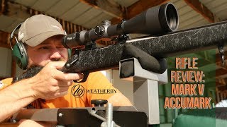 Rifle Review Mark V Accumark by Weatherby in 65 Creedmoor [upl. by Anirod]