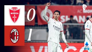 Reijnders’ decisive header secures victory  Monza 01 AC Milan  Highlights Serie A [upl. by Lachman]