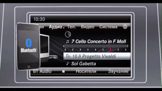 Система Media Interface на Mercedes GL W166 [upl. by Amesari]