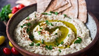 Cómo hacer Baba Ganoush o Paté de Berenjena [upl. by Lisab564]