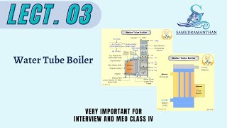 meoclass4 MEKG Boiler Lecture 03 Water Tube Boiler samudramanthan [upl. by Urbai]