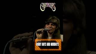 KAREN CARPENTER carpenters karencarpenteryesterdayoncemore [upl. by Yelsha]