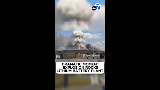 Lithium battery recycling plant explodes in Missouri no injuries reported [upl. by Sukul556]