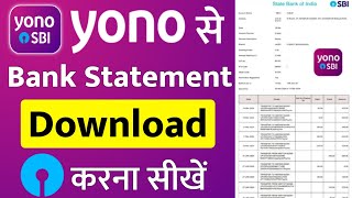 Sbi bank statement kaise nikale  sbi statement pdf download  bank statement  sbi [upl. by Leilah]