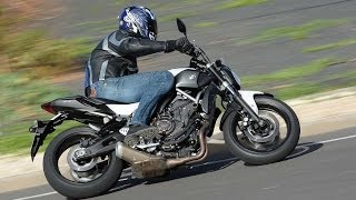 Yamaha MT07 FZ07 2014 launch review [upl. by Imak264]