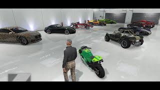 GTA 5 olnie I bought most of the reduced price cars from last week [upl. by Aiuqcaj]