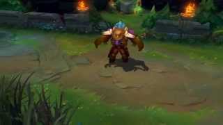 Longhorn Alistar SkinSpotlight  League of Legends [upl. by Clift]