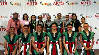 BORNEO ART FESTIVAL 2024  ASPeD Dance Troupe  PANGAIT [upl. by Airdna410]