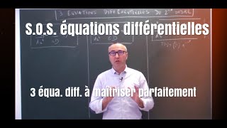 3 équations différentielles à maîtriser parfaitement en physique [upl. by Windzer]