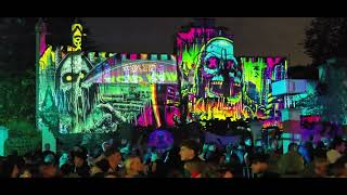 Movie Park Bottrop Horrorfestival Lightshow 2024 [upl. by Akehsal]