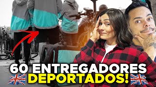 Brasileiros DEPORTADOS em LONDRES Entenda o que aconteceu [upl. by Dnomed]