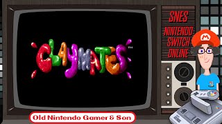 Lee Plays Claymates  SNES NSO [upl. by Sybilla356]