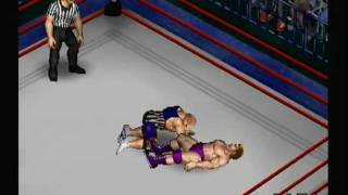 31113 Bob Backlund vs Kurt Angle AllTime Fire Pro Wrestling World Title Tournament match [upl. by Leela760]