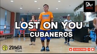 LOST ON YOU  SALSA VERSION BY CUBANEROS  ZUMBA FITNESS  ZIN DARWIN CHOREOGRAPHY [upl. by Tse]