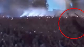 DEMON Spotted at Travis Scott Concert Astro World 2021 [upl. by Ariuqahs]