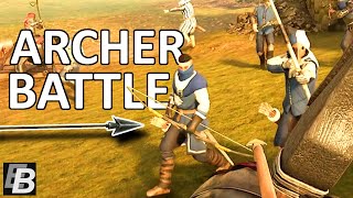 I Found Some Competition Mordhau Longbow Gameplay  Archer Battle [upl. by Leonteen]