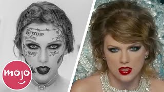 Top 10 Taylor Swift Music Videos with the Best Easter Eggs [upl. by Si667]