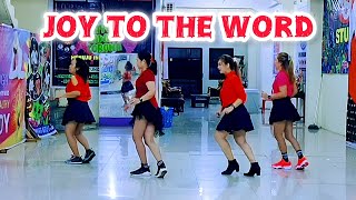 DJ NATAL JOY TO THE WORD  LINE DANCE  CHOREO DENKA NDOLU [upl. by Aihseuqal]