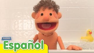 La Canción Del Baño  Canciones Infantiles  Super Simple Español [upl. by Calica]