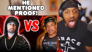 HE MENTIONED PROOF YUP HE FINISHED  Benzino  Vulturius Eminem Diss REACTION [upl. by Cartwright]