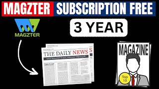 OVER NOW Magzter Gold Subscription Free  Magzter Subscription Free  3 Year Magzter Subscription [upl. by Jary]