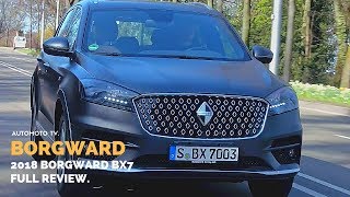 2018 Borgward BX7  Review amp Testdrive  Deutsch [upl. by Anirdnaxela]