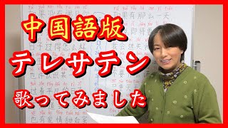 中国語版テレサテンの歌「時の流れに身をまかせ」解説！後半は中国語で歌ってみました [upl. by New]