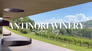 Antinori nel Chianti Classico Winery Italy Holiday Vlog 2022 [upl. by Reich]