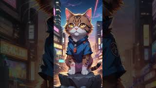 【AI音楽】Epic Closure shorts bgm ai aimusic music cat rock rockmusic instrumental [upl. by Norreht]