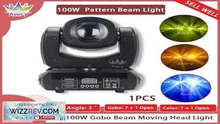 No Tax 112Pcs Hot Selling LED 100W Beam Spot Moving Head 18 Review [upl. by Salisbarry]