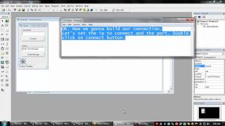 VB6  How to make a clientserver application 12 [upl. by Aciretahs523]