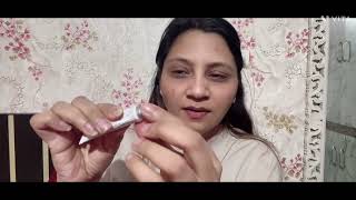 MEDERMA CREAM  REVIEW amp DEMO  Hritu Saklani mederma acne pimple scars [upl. by Honan]