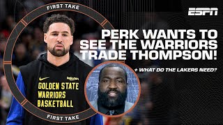 Windy wants DEFENSIVE HELP for the Lakers  The Warriors should TRADE Klay Thompson  First Take [upl. by Louisette]