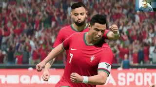 Portogallo My reactions and comments gameplay EA Sports FC 24 [upl. by Kinnard916]