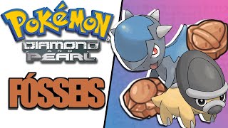 Como Encontrar Fósseis em Pokémon Diamond e Pearl [upl. by Rehnberg]