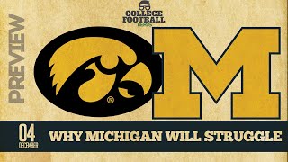 Michigan vs Iowa Preview  Dont Assume itll be Easy [upl. by Baras]