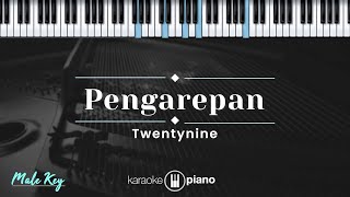 Pengarepan  Twentynine KARAOKE PIANO  MALE KEY [upl. by Brackett355]