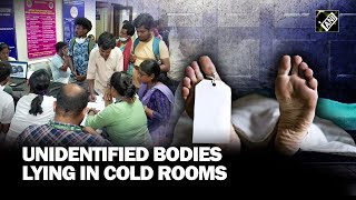 Odisha train accident Unidentified bodies lying in cold rooms [upl. by Nesiaj]